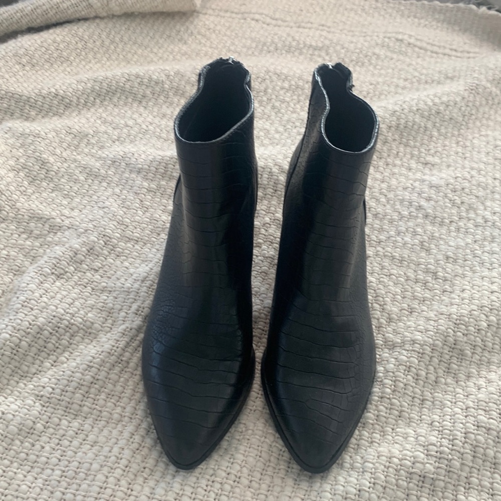Black Steve Manden Boots size 10